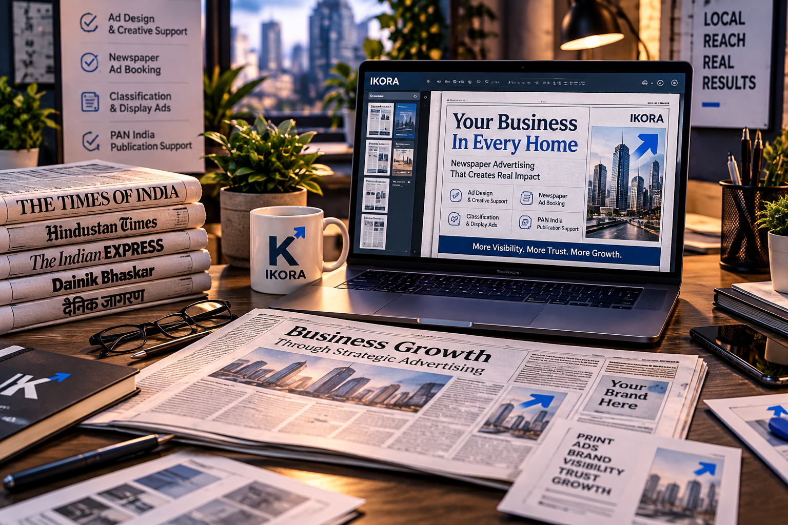Newspaper Advertising services